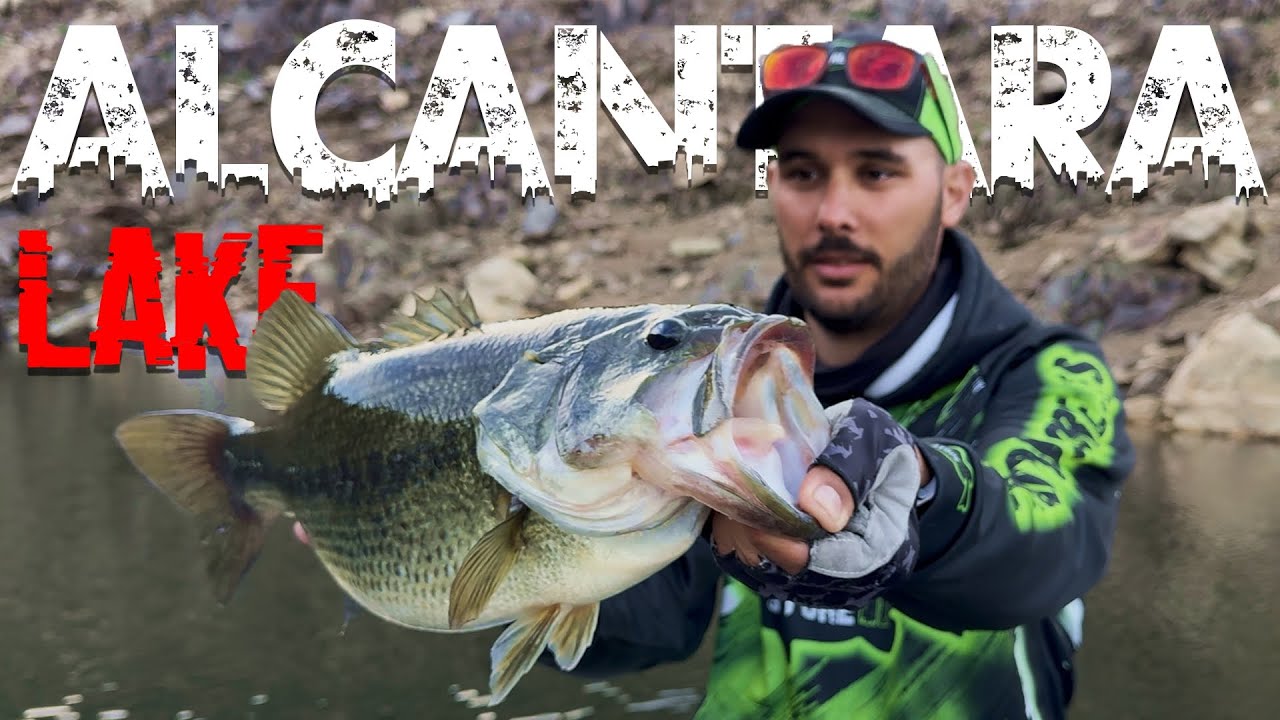 ALCANTARA LAKE en INVIERNO con Barco En Busca de los BIG BASS