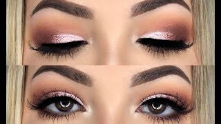 JACLYN HILL X MORPHE PALETTE // ROSE GOLD HALF CUT CREASE