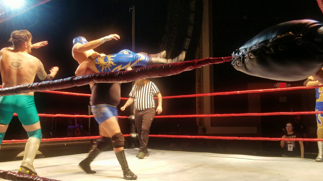 Roman & Gabriel Alexander vs Lucha Starr and Auguila Azteca