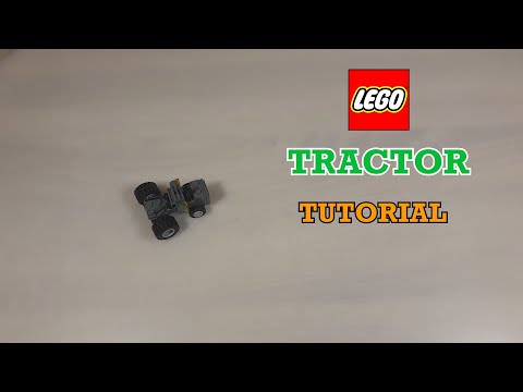 HOW TO BUILD YOUR OWN TRACKTOR FROM LEGO (LEGO MOCs)