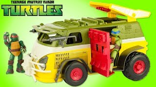 Tortues Ninja Camion Party Wagon TMNT Véhicule Jouet Toy Review Juguetes