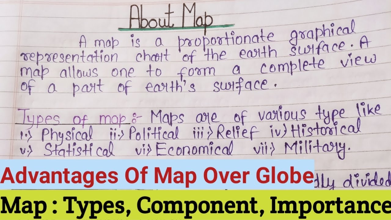 essay about importance of maps