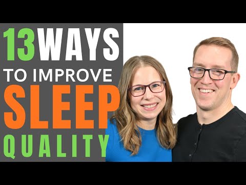 13 Ways To Improve Sleep Quality with Health Coach Tara & Jeremy