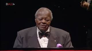 Video thumbnail of "Oscar Peterson Quartet with NHOP-Ulf Wakenius-Alvin Queen in concert at Montreal Jazz Festival."