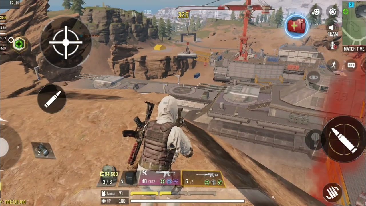 Playing first time call of duty mobile | first mvp | 8 kills in Ranked Game 🎯