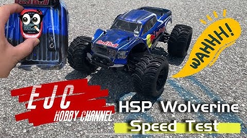 HSP Wolverine 94701 SpeedTest With 2S & 3S Lipo Battery