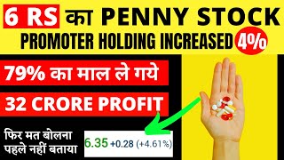 6 Rs का Penny Stock – Pharma Penny Share to Buy Now - Syncom Formulations India Ltd.