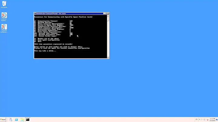 How to enable the persistent connection on Control-M/Agent