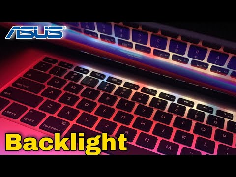 How To Turn On Keyboard Back Light Asus Laptops