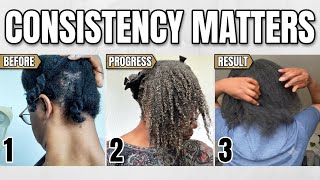 The True Meaning of Consistency (Part 1) | Hair Growth Journey