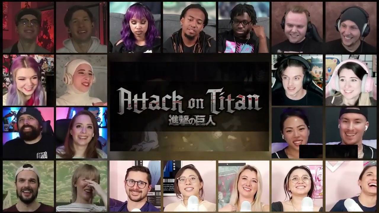 Attack on Titan Season 4 Episode 28 Reaction Mashup   進撃の巨人