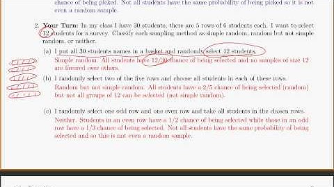 Chapter 1.2: Sampling