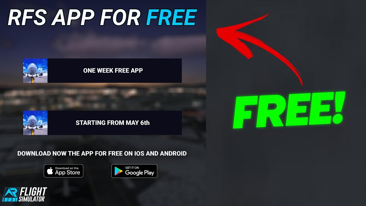 Rfs Android RFS (Real Flight Simulator) IS FREE FOR A WHOLE WEEK!!! (Android & IOS ...