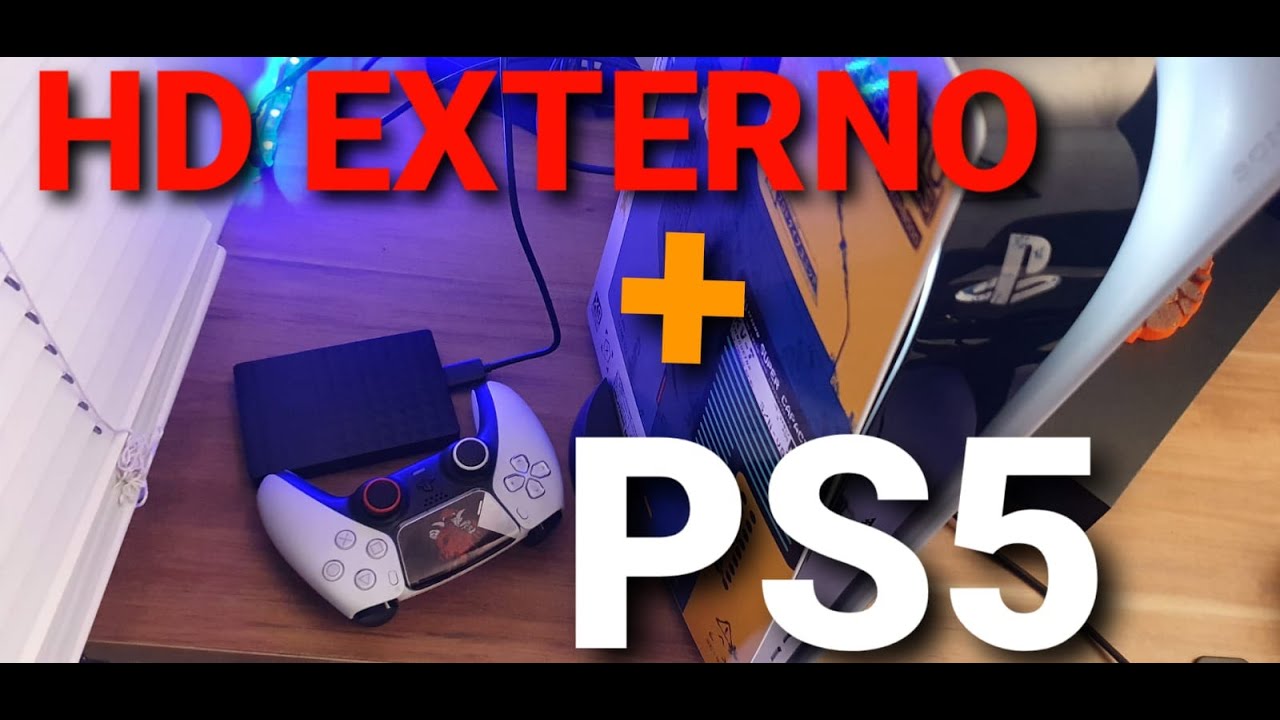 HD EXTERNO NO PS5 - JOGOS DE PS5 RODAM NO HD EXTERNO?