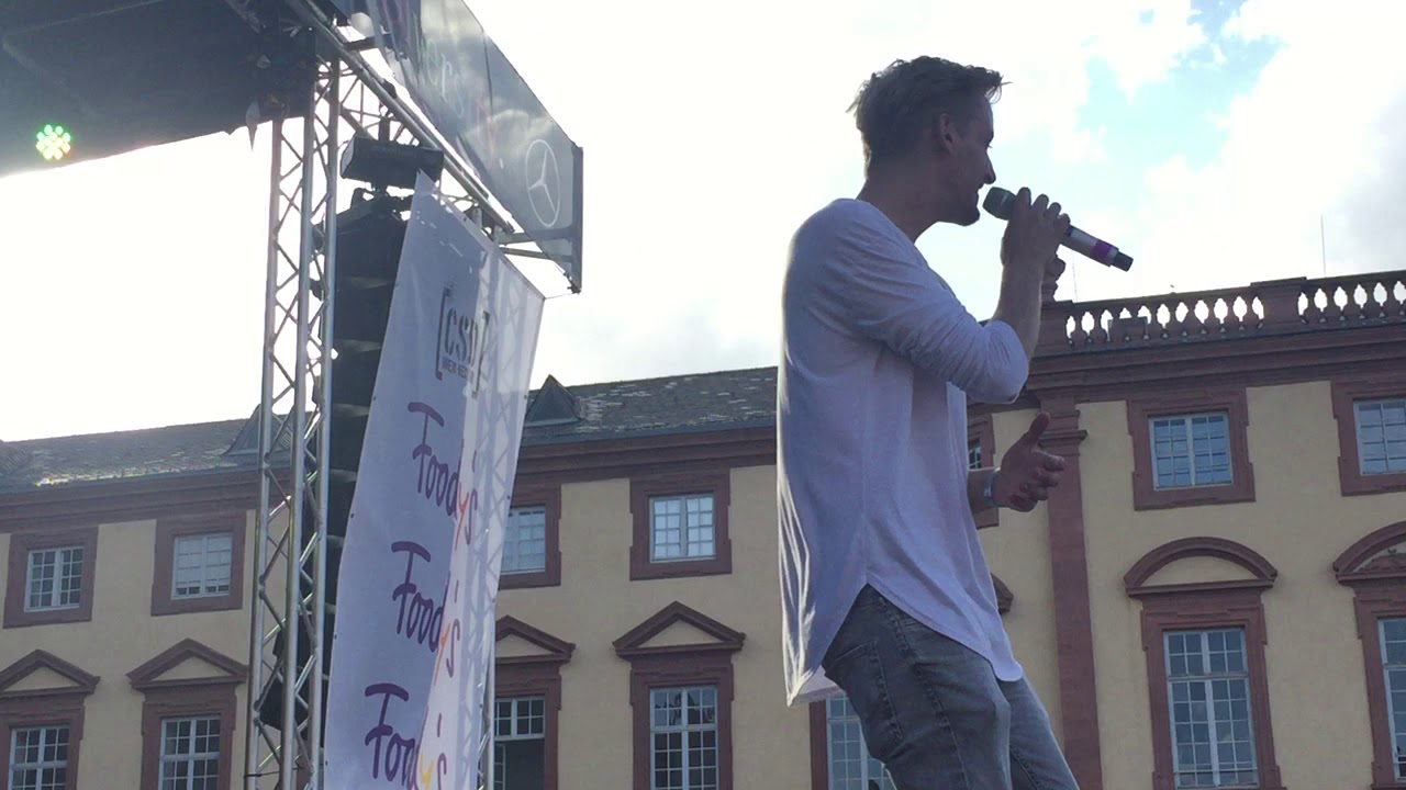 Rüdiger Skoczowsky mit Band auf dem Stadtfest Mannheim, 27.05.2017