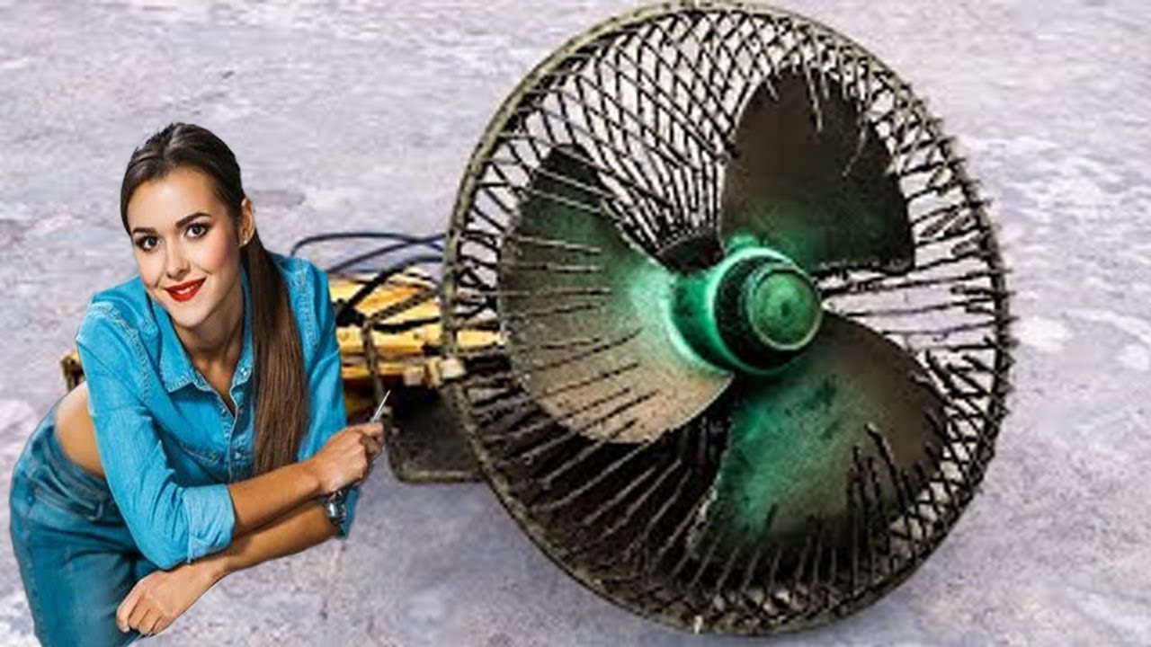 Restoration Old Rusty Table Fan - Restore Electric Fan - Fan ...