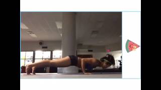 Yoga with Jessie - 4 limbed staff pose/ low push up/ chaturanga dandasana 