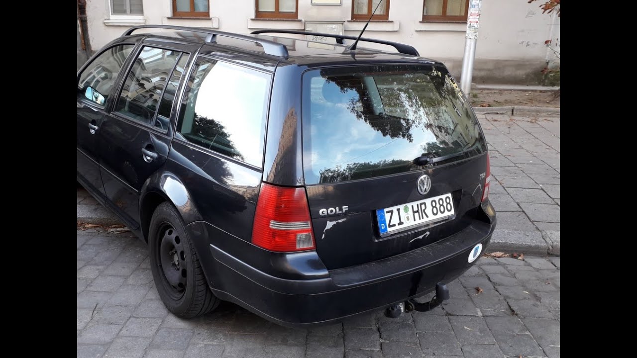 Замена актуатора замка крышки багажника VW Golf 4 - YouTube