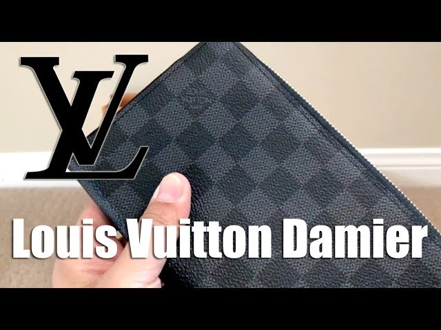 Louis Vuitton Damier Infini Zippy Wallet Vertical N63548 Men's
