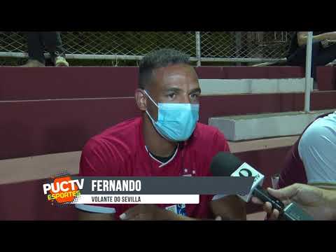 PUC TV Esportes entrevista Fernando, jogador do Sevilha-ESP