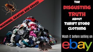 Disgusting Truth About Thrift Store Clothing