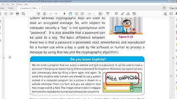 Computer 9th | Lecture 8 | Chapter 4 | Encryption with Keys and Password