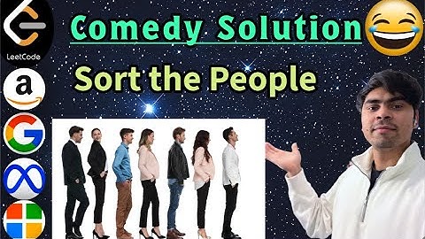 LeetCode 2418 | Sort the People | Python Zip and Sort by Heights | AlgoYogi