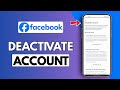How to Deactivate Facebook Account?