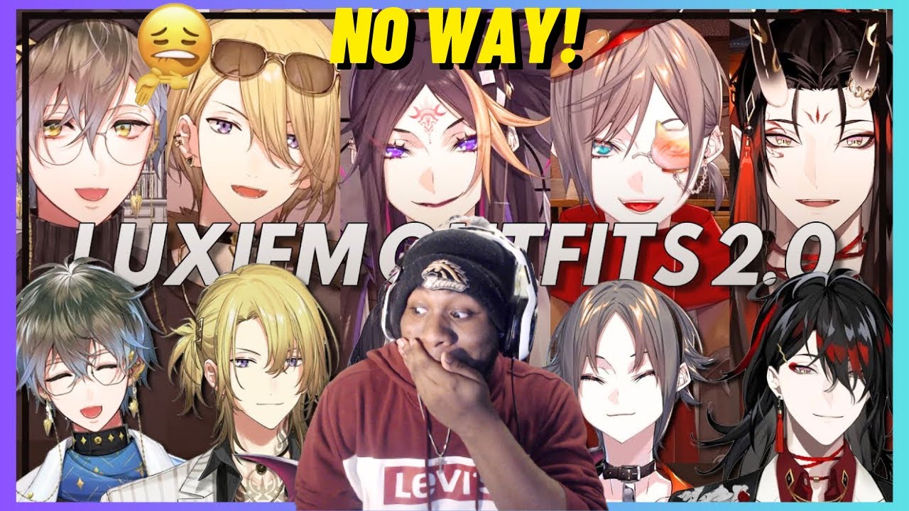 so... Luxiem Outfits 2.0 has been revealed REACTION [NIJISANJI EN]