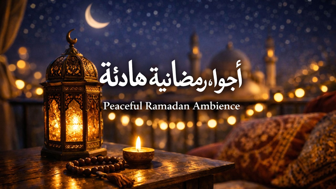 Iftar Peaceful Night 🌙 Calm Ramadan Ambience  Turkish & Arabic Instrumental Music