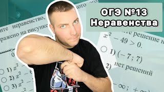 картинка: №13 Неравенства ОГЭ Математика 2025