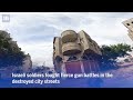 Israeli forces battle Hamas terrorist ambush squad in Gaza streets and target tunnel network Mp3 Song