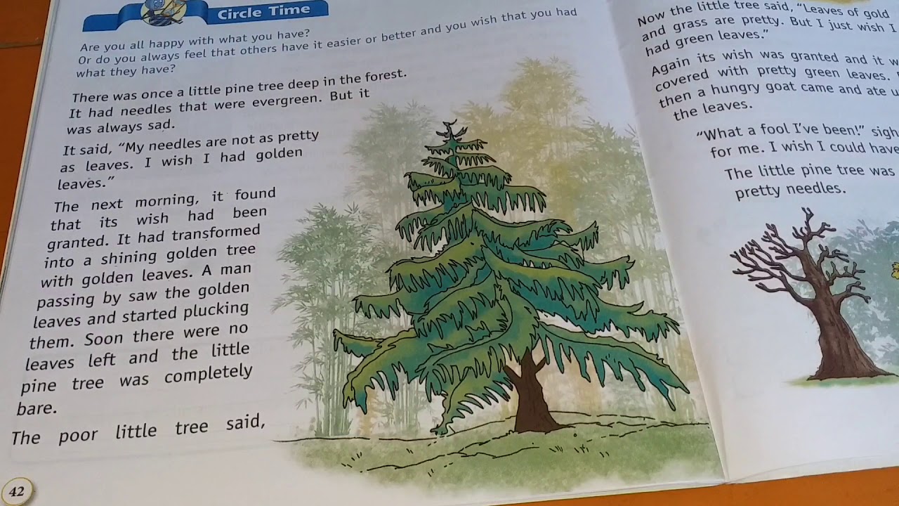 L9 The little pine tree Moral Formation Class 2 CBSE YouTube