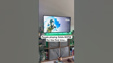 People playing Zelda Breath of the Wild for the FIRST time... 😍 | BOTW was perfect #zelda #zeldabotw