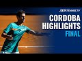 Juan Manuel Cerundolo vs Albert Ramos-Vinolas | Cordoba 2021 Final Highlights