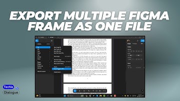 How to Export Multiple Figma Frames as One File