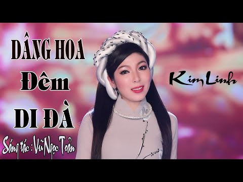 DÂNG HOA ĐÊM DI ĐÀ – KIM LINH  (Có lời bài hát) | Nhạc Phật Mừng Ngày Lễ Vía A Di Đà 2023 mới nhất