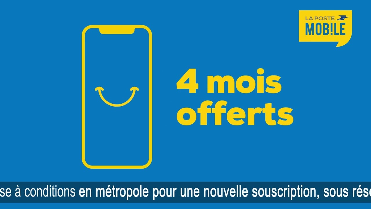 LPM vous offre 4 mois sur votre forfait sans engagement