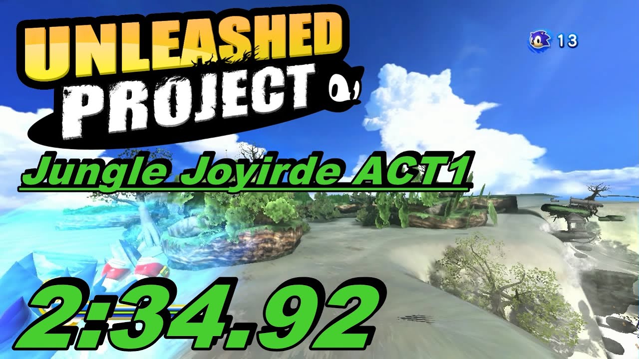 [WR] Sonic Generations - Jungle Joyride Act 1 - Speed Run - 