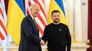 Biden is in Kyiv: the first footage of the meeting with Zelensky