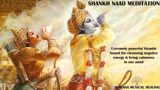 45 MINUTES SHANKH NAAD MEDITATION | SHANKH SOUND POWERFUL MEDITATION | NIRVANA MUSICAL HEALING screenshot 1