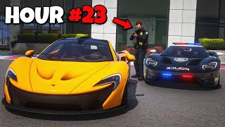 I Spent 24 Hours as a Fake Cop in GTA 5 RP..