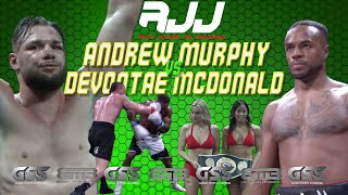 RJJ Boxing Promotions Andrew Murphy vs Devontae McDonald Championship Fight Tunnel Vision Andrew Murphy Boxing