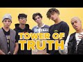 'PRETTYMUCH' Reveal Their Secrets In The Tower Of Truth | PopBuzz Meets