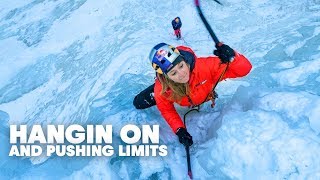 Pro Rock Climber Sasha DiGiulian Goes Ice Climbing