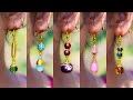 5 easy Pearl & Crystal Earring Design | DIY | 5 min Craft | Hand made jewelry | Art with Creativity