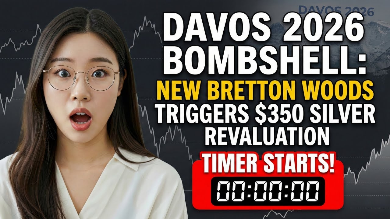 DAVOS 2026 BOMBSHELL: New Bretton Woods Triggers $350 Silver Revaluation – Timer On!