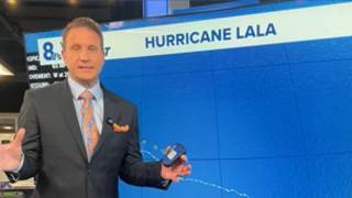 Lala downgraded to a tropical storm but will turn back to a hurricane