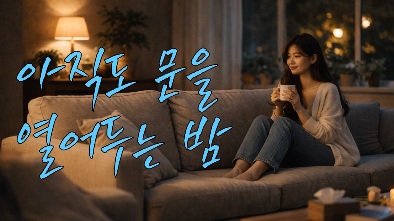 아직도 문을 열어두는 밤 #감성발라드 #kpop #감성가요 #이별