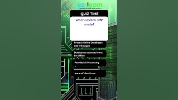 Batch BMP: The Mainframe